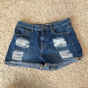 jean shorts